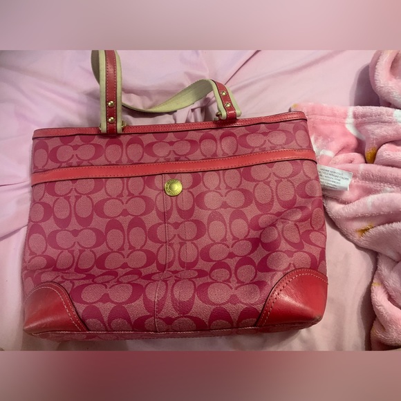 Vintage y2k monagram coach purse - Picture 3 of 8